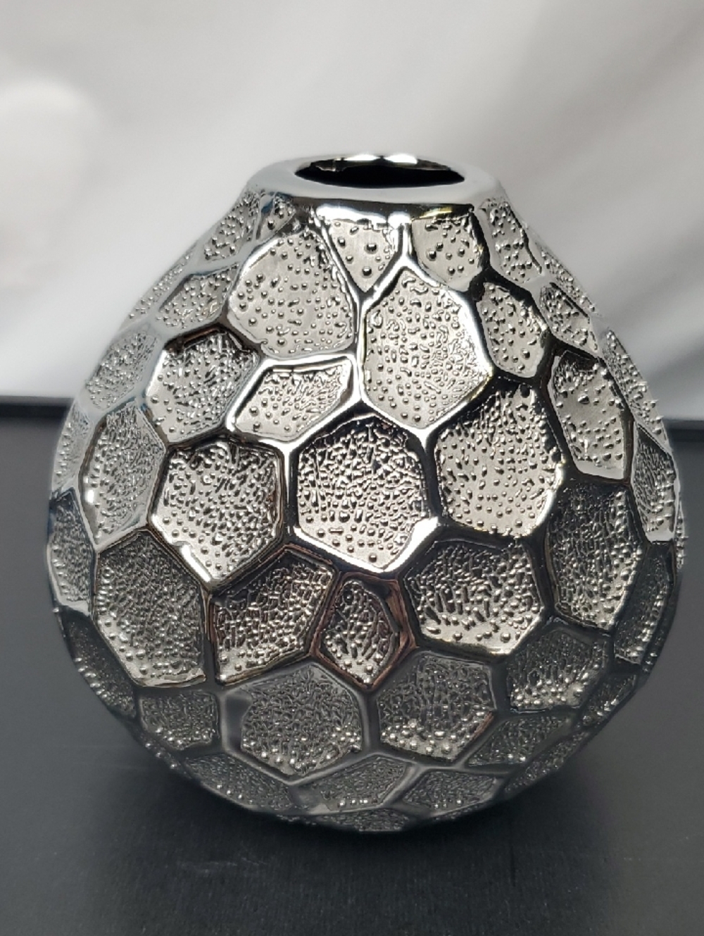 Table Passion - Vase Martel boule Silver 